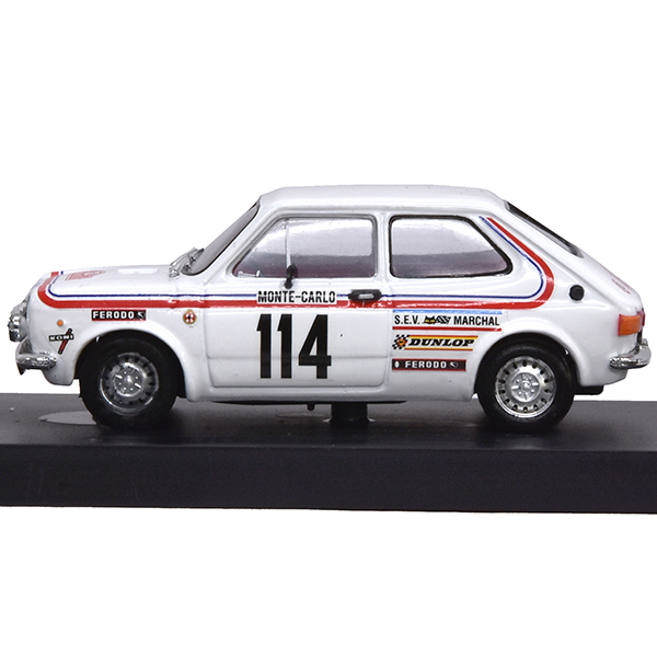 1/43 FIAT 127 1973年ラリー・モンテカルロ ミニチュアモデル#114 