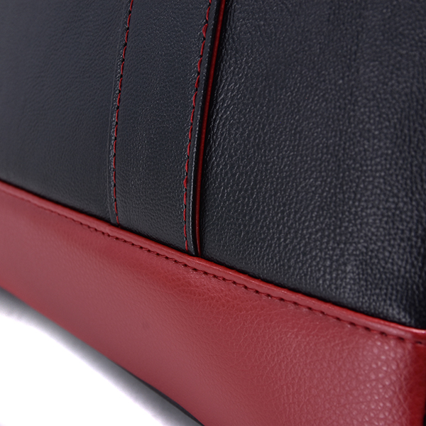 MASERATI Bi Color Tote Bag(Black/Red)