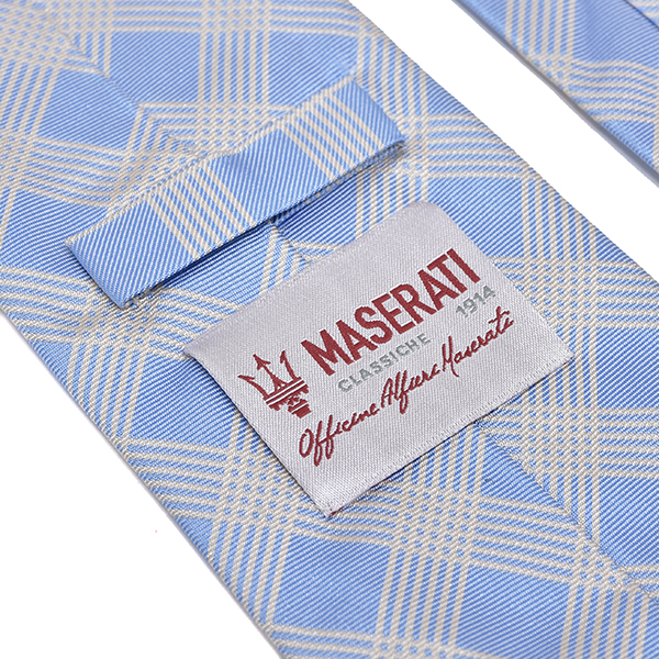 MASERATI Neck Tie(Lattice/Blue)
