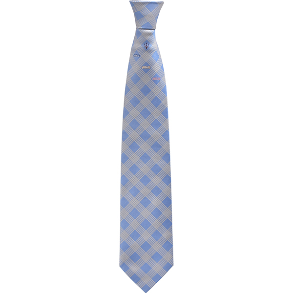 MASERATI Neck Tie(Lattice/Blue)