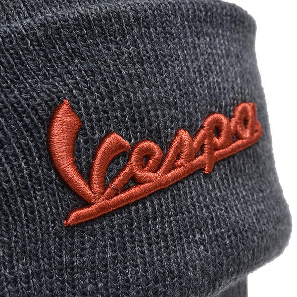 Vespa Official Logo Knitted Cap by NEW ERA