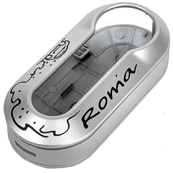 FIAT Key Cover-(ROMA/Silver)
