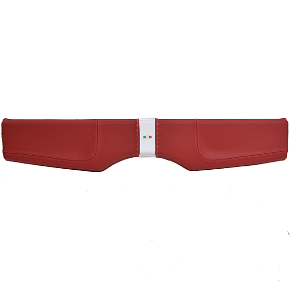ABARTH/FIAT 500/595 Leather Hat Shelf Panel-Smorking-(Red/White)