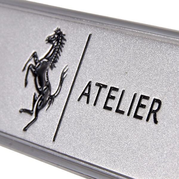 Ferrari Genuine ATELIER Interior Plate (Silver925)