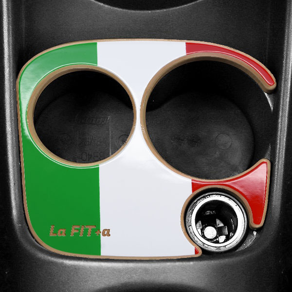FIAT 500 (-Series 3)Wooden Cafe Holder (Tricolor)by La FIT+a