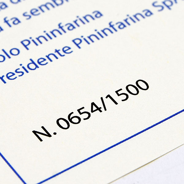 Pininfarina90 Anni Memorial Stamp Leaflet