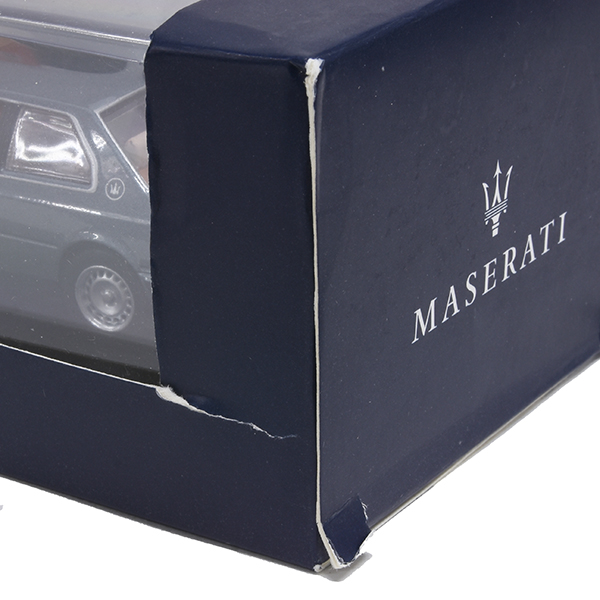 1/43 MASERATI Official BITURBO 1982 Miniature Model(Gray)