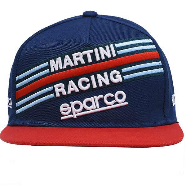 MARTINI RACING Flat Visor Cap by Sparco