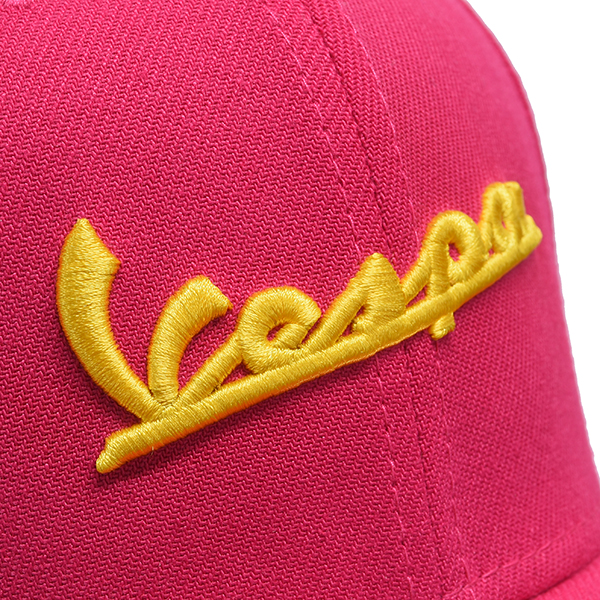 Vespa Official Baseball Cap-2021-by NEW ERA(Pink)