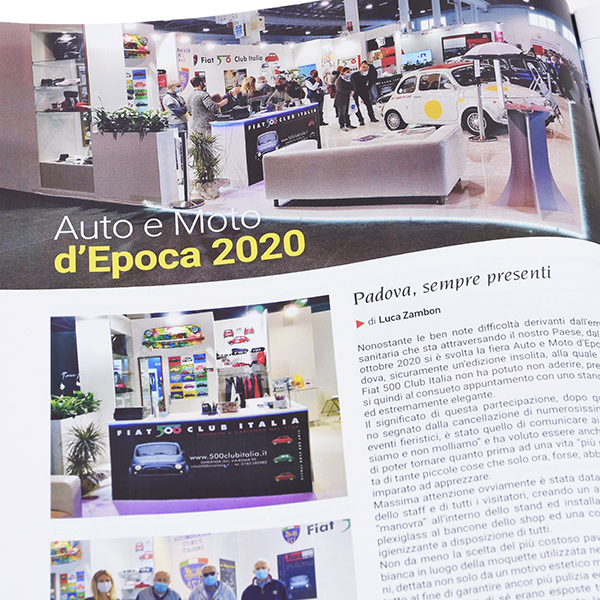 FIAT 500 CLUB ITALIA会報誌2021年 N.1