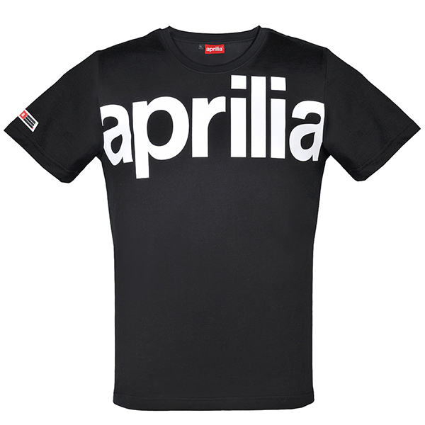 Aprilia Official Life Style T-Shirts(Black)