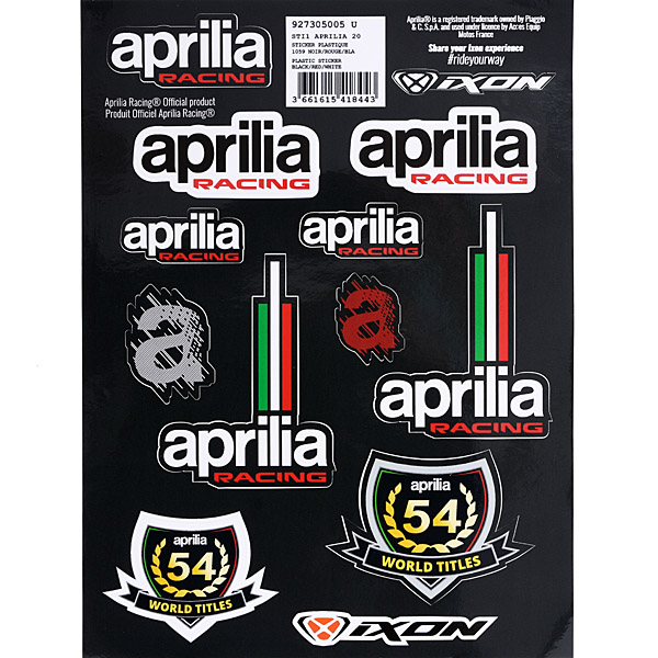 Aprilia RACING Official Sticker Set