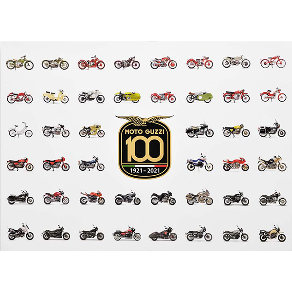 Moto Guzzi 100th Anniversary Poster