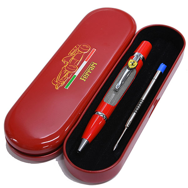 Ferrari Genuine Mesh Ballpoint pen & Case Set