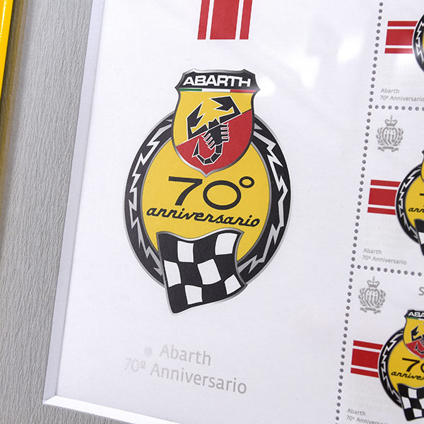 ABARTH70 Anni Memorial Stamp with frame(Republic of San Marino)