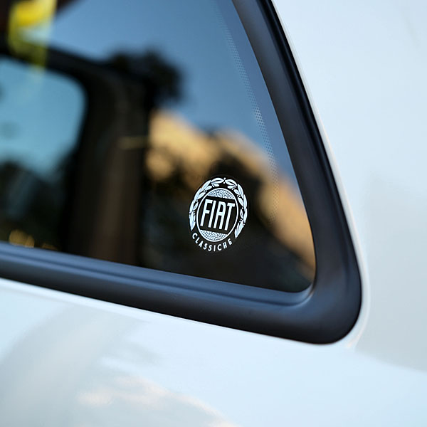 FIAT Classiche Sticker (White / Clear Base)