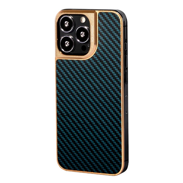 MON CARBONE HOVERFUSE iPhone13 Cover(Gold)