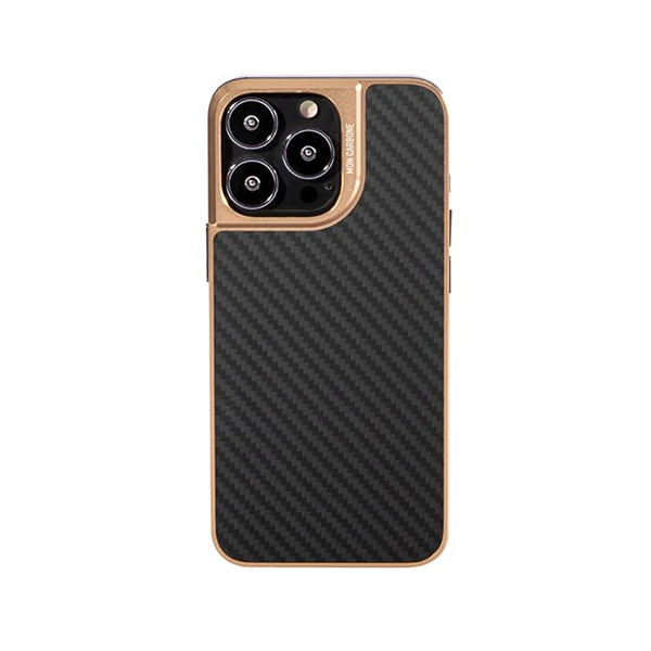 MON CARBONE HOVERFUSE iPhone13 Cover(Gold)
