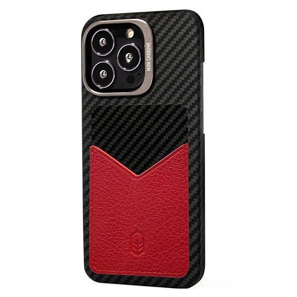 MON CARBONE HOVERSKIN iPhone13 Cover(Red)