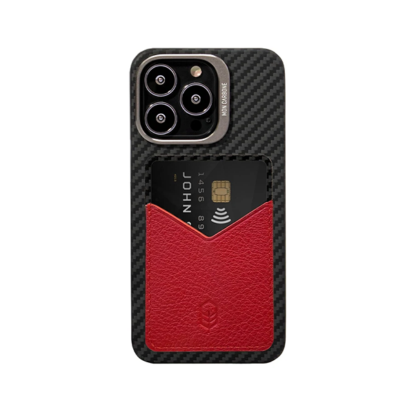 MON CARBONE HOVERSKIN iPhone13 Cover(Red)