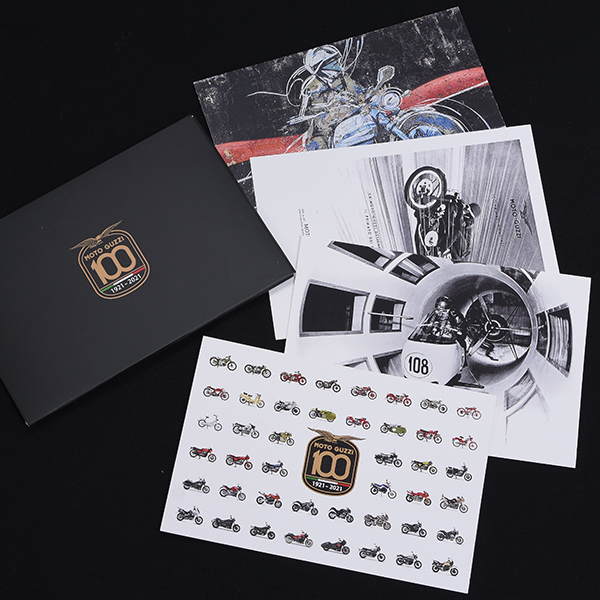 Moto Guzzi Official 100th Anniversary Post Card Set.