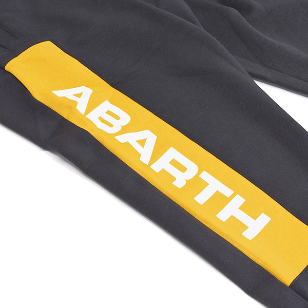 ABARTH Official Yellow Stripe Sweat Pants