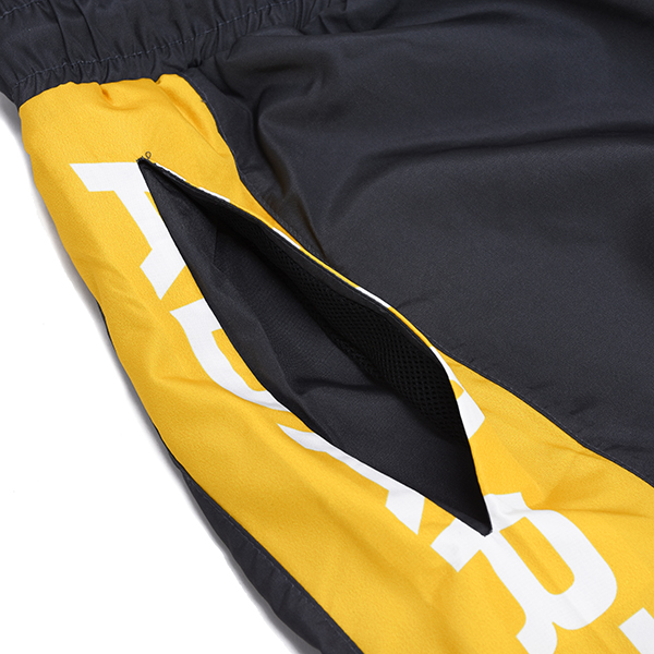 ABARTH Official Yellow Stripe Sports Pants
