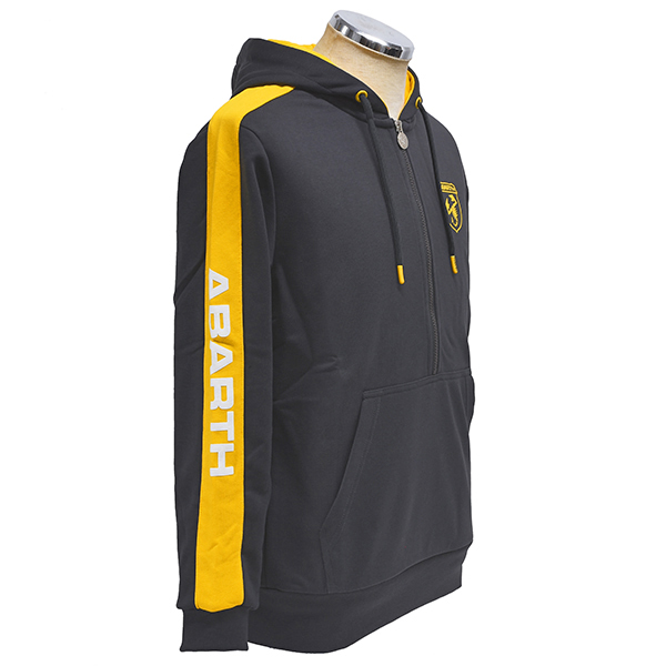 ABARTH Official Yellow Stripe Hoodie