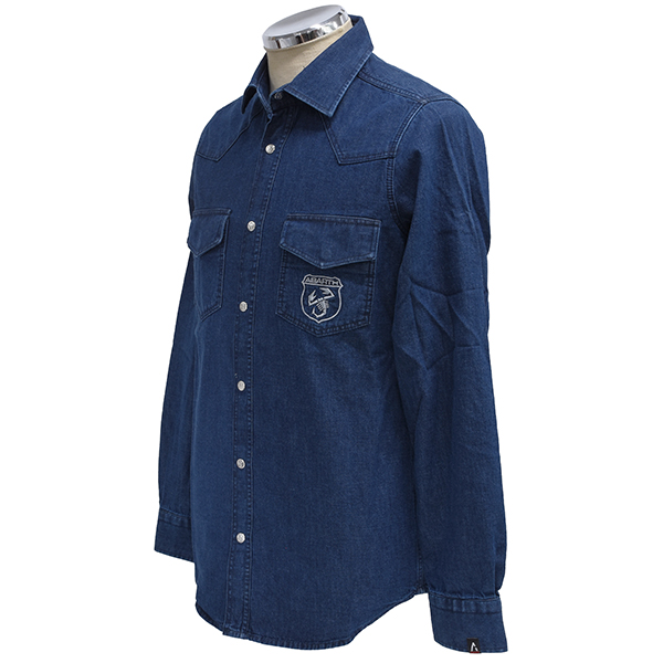 ABARTH Official Vintage Style Denim Shirts