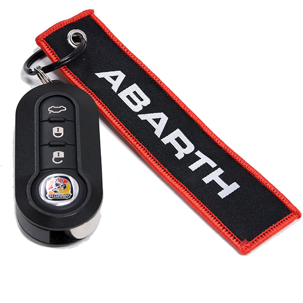 ABARTH Official Ribbon Key Ring