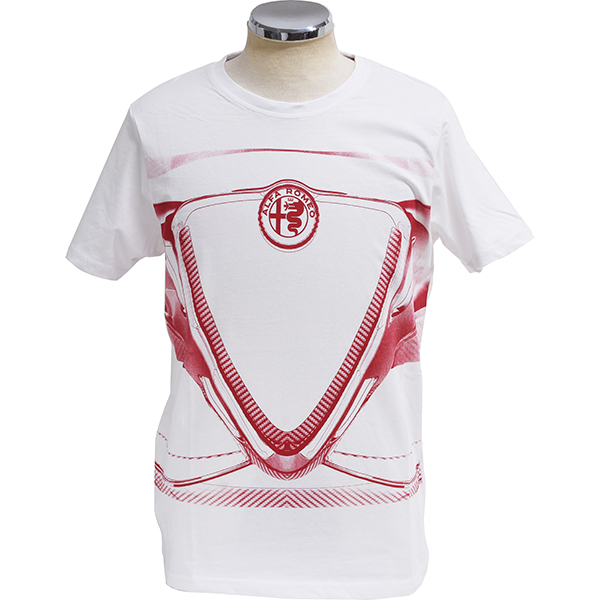 Alfa Romeo Official GIULIA Front Grill Graphic T-shirts