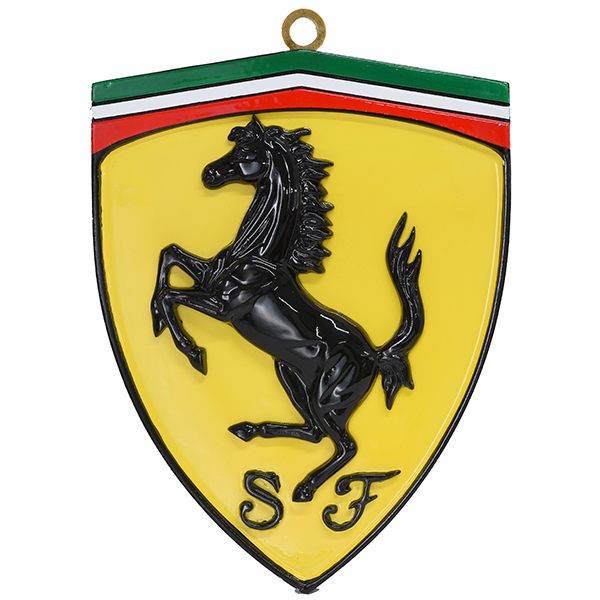 Scuderia Ferrariエンブレムアルミオブジェ-SFファクトリー用-(ペイント)