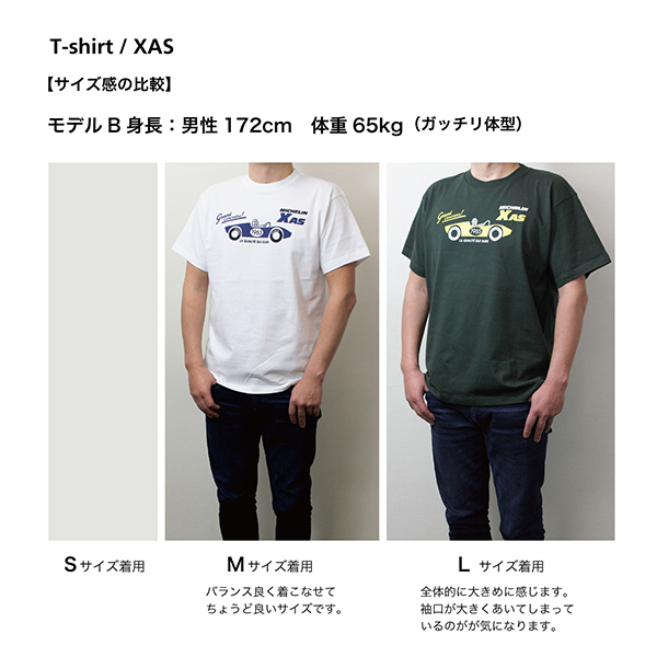 MICHELIN T-Shirts-XAS-(Navy)