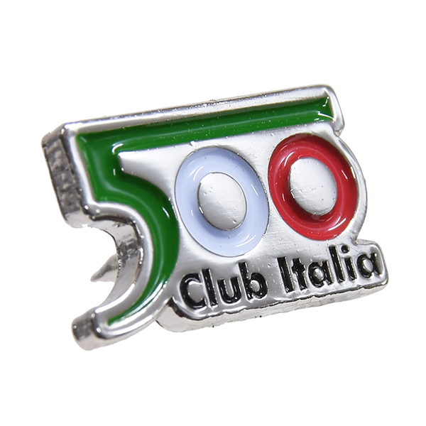 FIAT 500 CLUB ITALIA Logo Pin Badge
