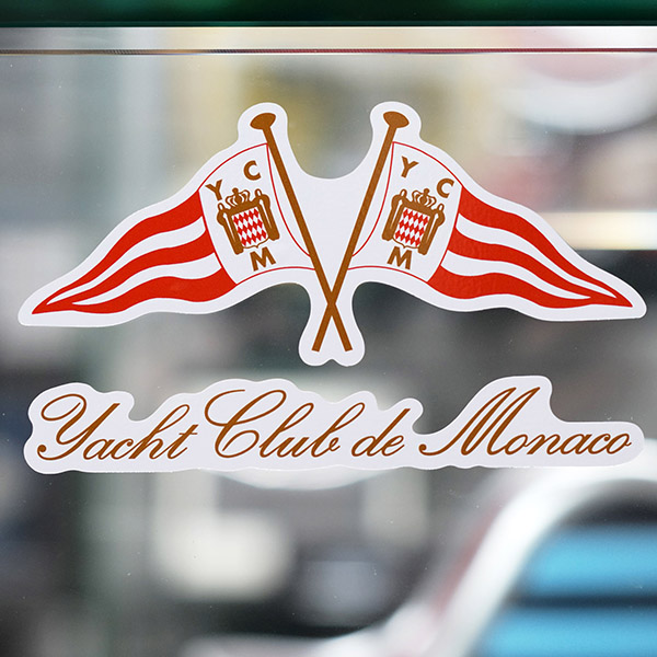 Yacht Club de Monacoエンブレムステッカー(M)