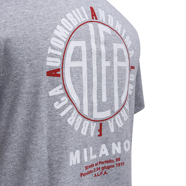 A.L.F.A. MILANO T-Shirts (Gray)