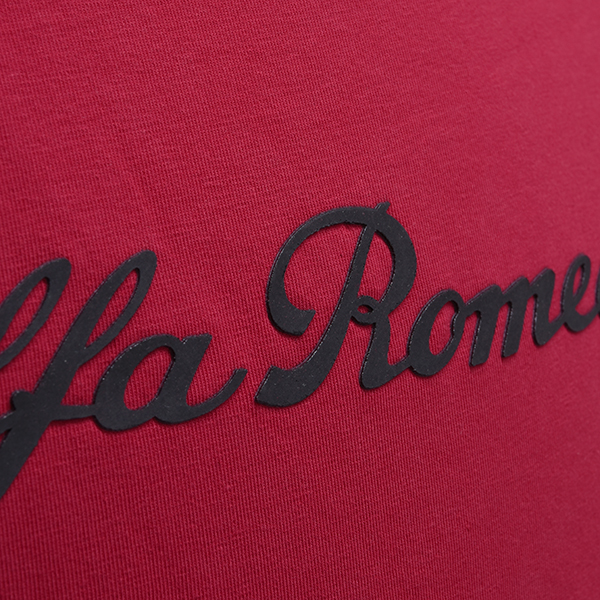Alfa Romeo Official Script and Serpent T-Shirts(Red)