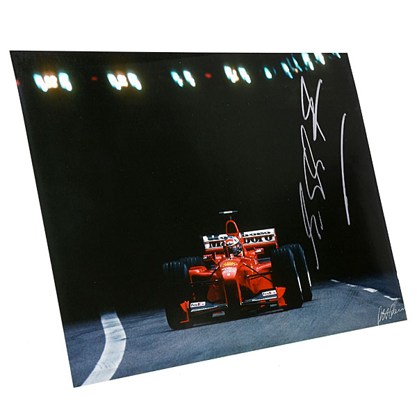Scuderia Ferrari 1999 Monaco Grand Prix Winner Memorial Photo (M.Schumacher In-house souvenir)