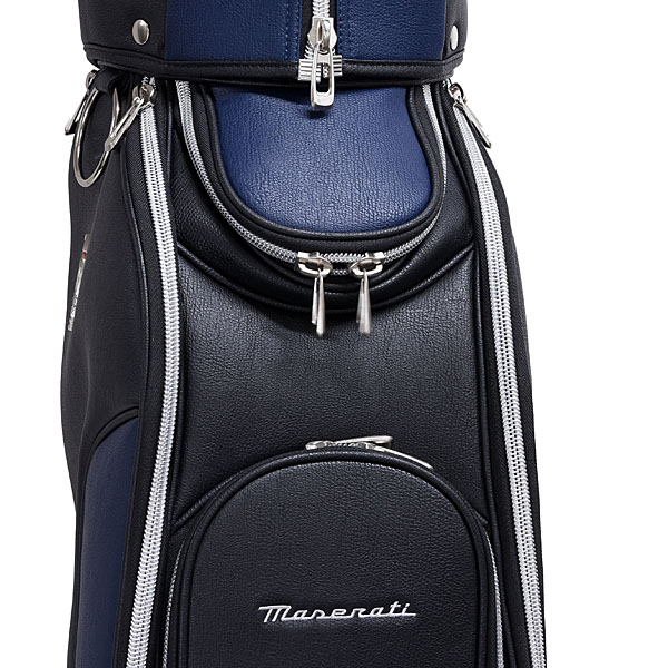 MASERATI Genuine Golf Cady Bag (Black/Navy)