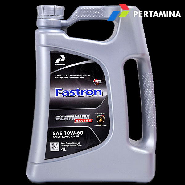 PERTAMINAエンジンオイル Fastron Platinum Racing(SAE 10W-60) 4L