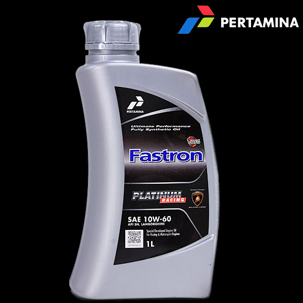 PERTAMINA Engine OIL Fastron Platinum Racing(SAE 10W-60) 1L
