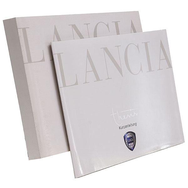 LANCIA Genuine Thesis Owner's Manual (German)