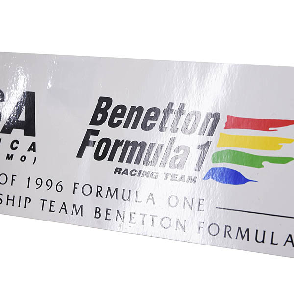Benetton Formula1 PI.SA Sponsor Sticker