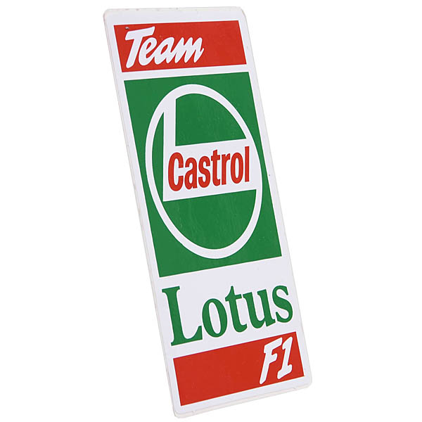 Team Lotus F1 Castrol Team Sticker