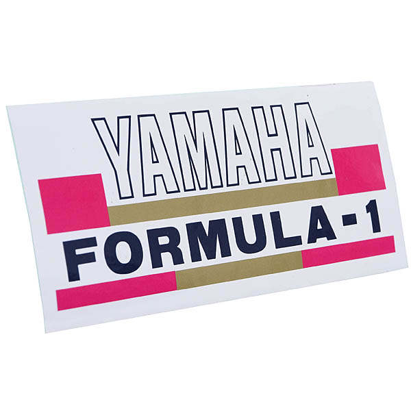 YAMAHA Formula-1 Promotion Sticker