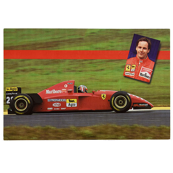 Scuderia Ferrari 1995オフィシャルドライバーズカード(G. BERGER)
