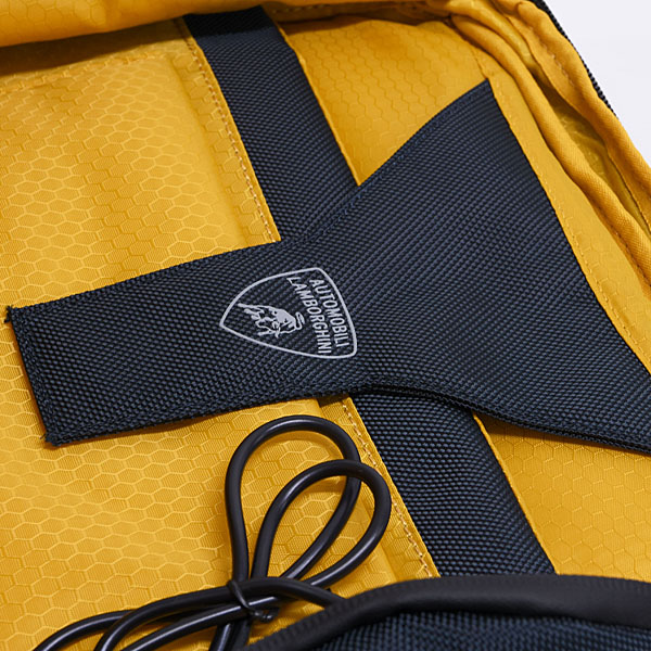 Lamborghini Official Hexagon Design Rigid Backpack