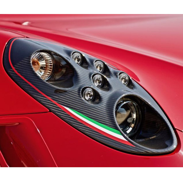 Alfa Romeo Genuine 4C Club Italia Edition Head Light Besel Set