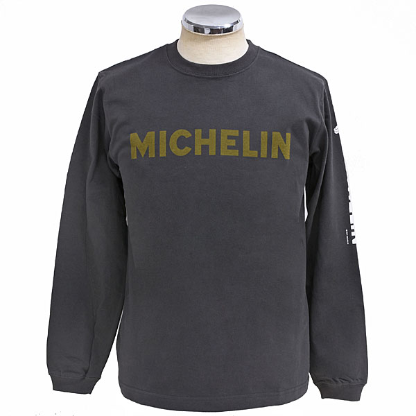 MICHELINオフィシャルLS Tシャツ(Logo/スミ)
