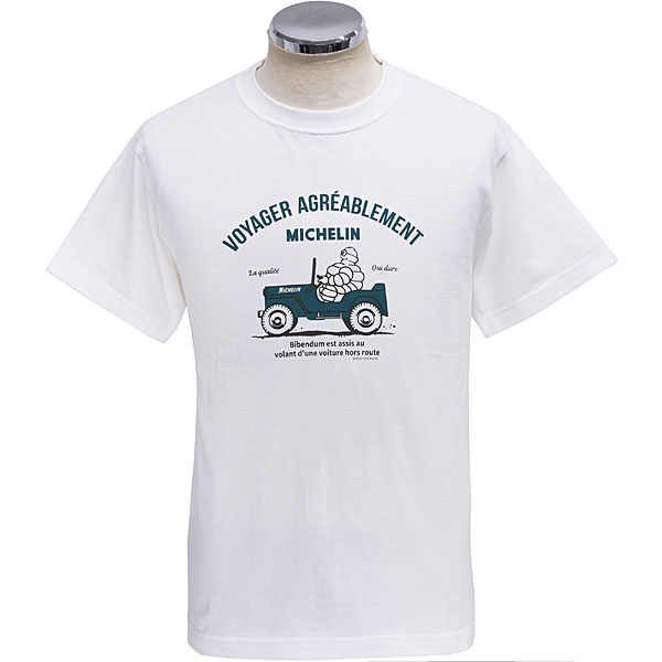 MICHELINオフィシャルTシャツ-Off road-(ホワイト) : イタリア自動車